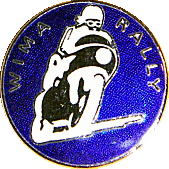 WIMA motorcycle rally badge from Heather MacGregor