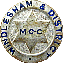 Windlesham & DMCC motorcycle club badge from Jean-Francois Helias