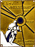Winterzielfahrt nach Berlin motorcycle rally badge from Jean-Francois Helias