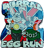 Wirral Egg Run motorcycle run badge from Jean-Francois Helias