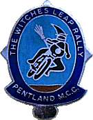 Witches Leap motorcycle rally badge from Jim Jack