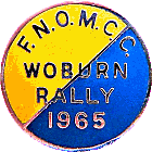 Woburn motorcycle rally badge from John Muschialli