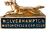 Wolverhampton MC&CC motorcycle club badge from Jean-Francois Helias