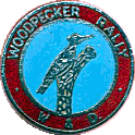 Woodpecker motorcycle rally badge