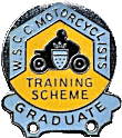 WSCC MTS Graduate motorcycle scheme badge from Jean-Francois Helias