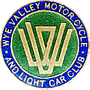 Wye Valley MC&LCC motorcycle club badge from Jean-Francois Helias
