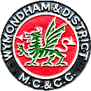 Wymondham & DMCC motorcycle club badge from Jean-Francois Helias