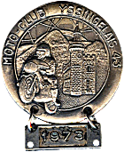 Yssingeaux motorcycle rally badge from Jean-Francois Helias