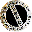 Yubba Sutter MCC motorcycle club badge from Jean-Francois Helias
