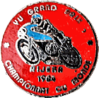 Yugoslavia GP motorcycle race badge from Jean-Francois Helias