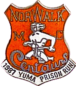 Yuma Prison Run motorcycle run badge from Jean-Francois Helias