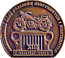 Zagorz motorcycle rally badge from Jean-Francois Helias