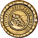 Zeven motorcycle rally badge from Jean-Francois Helias