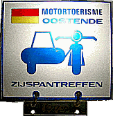Zijspan motorcycle rally badge from Jean-Francois Helias