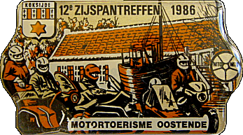 Zijspan motorcycle rally badge from Jean-Francois Helias