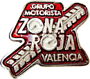 Zona Roja motorcycle rally badge from Jean-Francois Helias